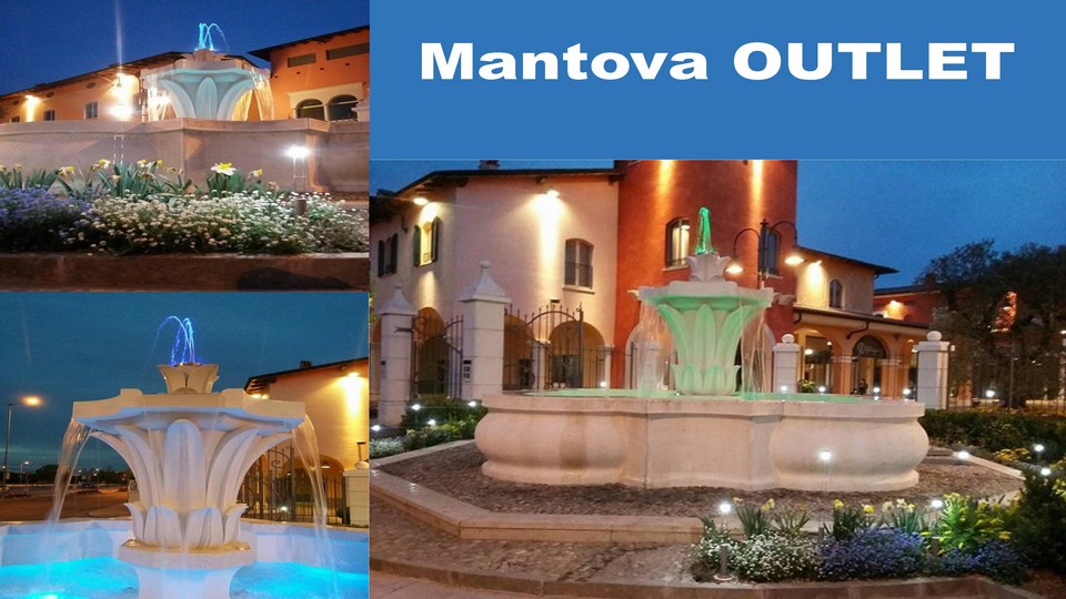 Mantova Outlet - La fontana