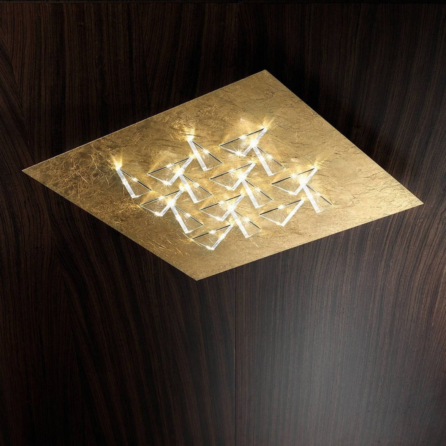 Plafoniera Soffitto Quadrata In Varie Colorazioni A Led 19w Pierlux Illuminazione