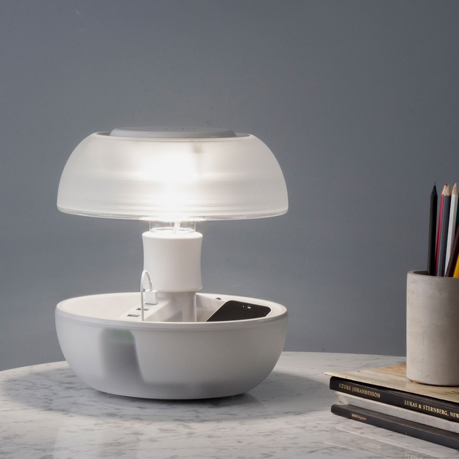 Lampada da tavolo a LED con ricarica a energia solare lampada da tavolo per rist
