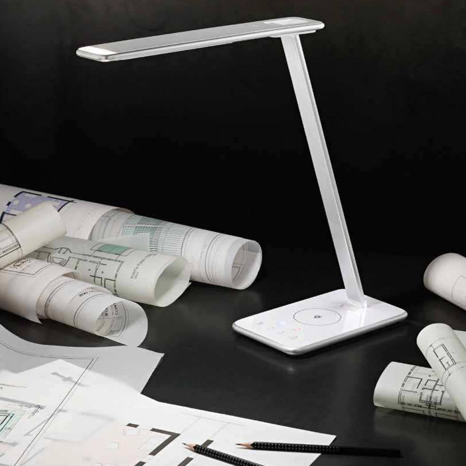 Luxus-Time Interruttore Della Luce In Vetro Touch Con Presa USB - Foto 3