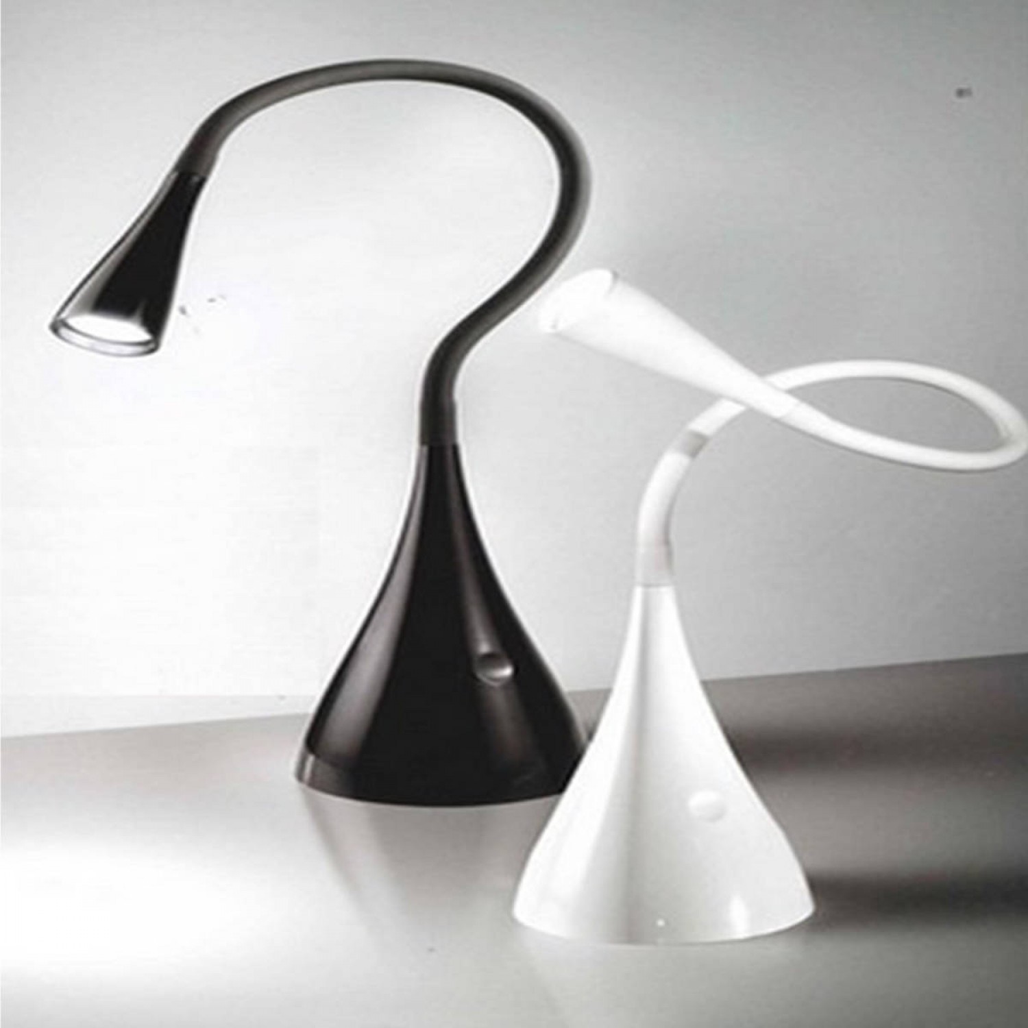 LAMPADA DA SCRIVANIA FLEX A LED 3W IN PLASTICA E METALLO ...