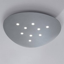 PLAFONIERA SOFFITTO DI FORMA TONDEGGIANTE CON CORPO IN ALLUMINIO, 1 LUCI A LED (4.5W)