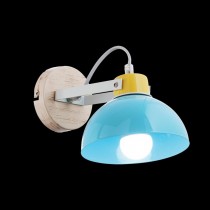 Applique moderna con struttura in metallo verniciato, 1 Luce ( E27, 60W ) 