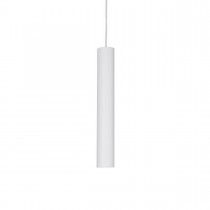 Sospensione al design moderno con struttura in metallo verniciato bianco, disponibile anche in diverse finiture,1 Luce (28W, GU10). 