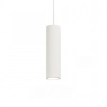 Sospensione al design moderno con struttura gesso, 1 Luce (35W, GU10). 