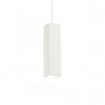 Sospensione al design moderno con struttura gesso, 1 Luce (35W, GU10). 