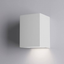 Lampada da parete in metallo verniciato , 1 luce 4.5W a LED ( 380Lm, 3000°K ) dimmerabile