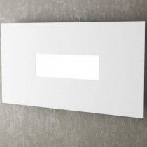 Applique dal design moderno con struttura in metallo verniciato disponibile in diverse finiture di colorazione, 1 Luce (2G11)