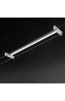 ELEMENTO PER TESATA LINEARE CON FINITURA DI COLORE BIANCO, LUCE A LED 18W ( 1240lm - 3000K°) 