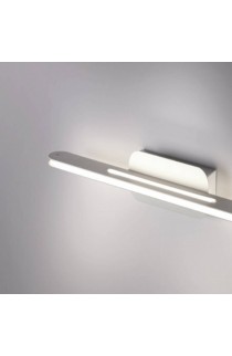 Lampada da parete in metallo verniciato e policarbonato, 2 luce 15W a LED ( 3000Lm, 3000°K ) in biemissione