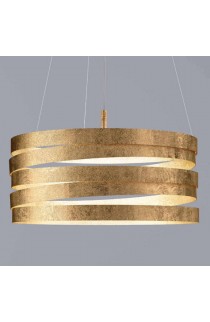 Lampada a Sospensione in Alluminio verniciato in diverse colorazioni, 8 punti luce da 48W G9