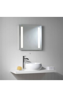 Elegante Specchio con sistema di illuminazione integrato, 2 luci da 13W ( T5 )