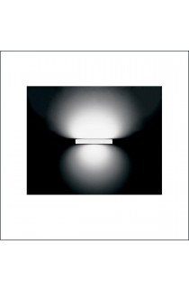 Applique dal design moderno con corpo in alluminio verniciato bianco e in altre finiture di colore, tonalità di luce 3000K o 4000K