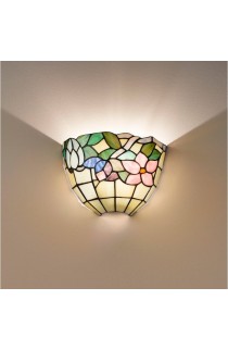 APPLIQUE DA PARETE CLASSICA TIFFANY, 1 PUNTO LUCE 60W (E27)