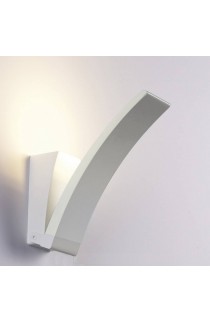 Lampada da parete in metallo verniciato dal design elegante, 2 luce 4.2W a LED ( 960Lm, 3000°K ) 