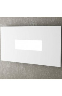 Applique dal design moderno con struttura in metallo verniciato disponibile in diverse finiture di colorazione, 1 Luce (2G11)