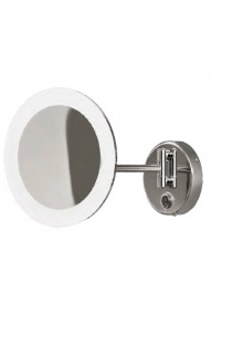 Applique a specchio  di forma rotonda con illuminazione a Led integrato, ( 315 Lm - 4000° K )