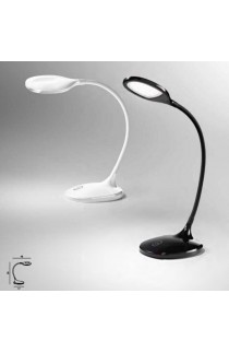 Moderna Lampada da tavolo in materiale plastico flessibile, Luce a Led 7.5W ( 450lm - 4000°k ) interruttore Touch e dimmer 