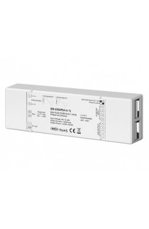 CENTRALINA LED per CONTROLLO DIMMER a TAGLIO DI FASE, Pulsante PUSH (N/A) , DALI, 0/1-10 Volt  UNIVERS. COMPATTA 