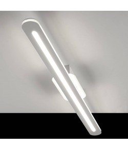 Lampada da soffitto in metallo verniciato e policarbonato, 1 luce 15W a LED ( 1500Lm, 3000°K ) 