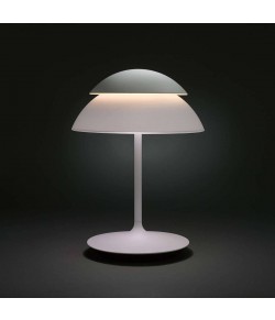  Philips lampada da tavolo modello Beyond 915004505501 in policarbonato con luce a LED 9w RGB  dimmerabile ( tramite accessorio optional ) con finitura di colore Bianco