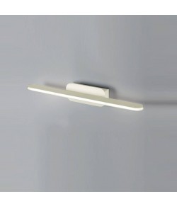Lampada da parete in metallo verniciato e policarbonato, 2 luce 15W a LED ( 3000Lm, 3000°K ) monoemissione
