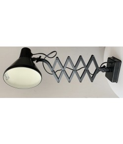 Applique orientabile ed estensibile in metallo con finitura cromo lucido, 1 luce 60W (E27 )