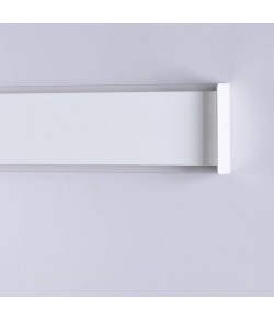 Lampada da parete in metallo verniciato , 2 luci 12W a LED ( 2400Lm, 3000°K ) dimmerabile