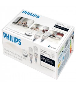 Philips Living  Whites Kit 92618700 2 Lampade + radiocomando e dimmer 