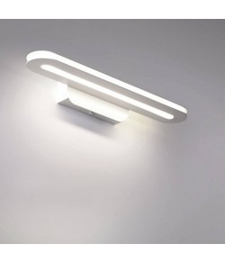 Applique da parete in metallo verniciato e policarbonato, 1 luce 15W a LED ( 1500Lm, 3000°K ) 