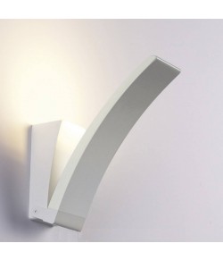 Lampada da parete in metallo verniciato dal design elegante, 2 luce 4.2W a LED ( 960Lm, 3000°K ) 