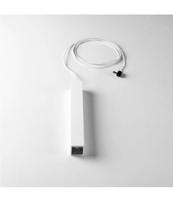Originale lampada a sospensione totalmente modulabile alle vostre necessità, 1 luce 6W a LED ( 750Lm, 4000°K  )