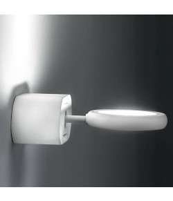 Raffinata Applique di colore bianco, 1 luce orientabile a led ( 350Lm )