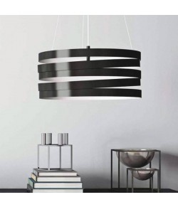 Lampada a Sospensione in Alluminio verniciato in diverse colorazioni, 1 punto luce bidirezionale a LED Integrato