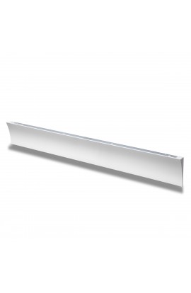 Applique LED 20W/m dal design moderno con alimentatore remoto, struttura in gesso, senza parte elettrica.