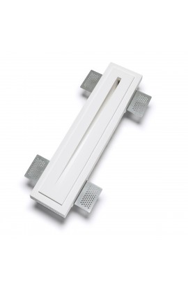 Segnapassi LED 2 W ad incasso dal design moderno, con struttura in gesso, tonalità di luce a scelta