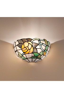 APPLIQUE DA PARETE CLASSICA TIFFANY, 1 PUNTO LUCE 60W (E27)