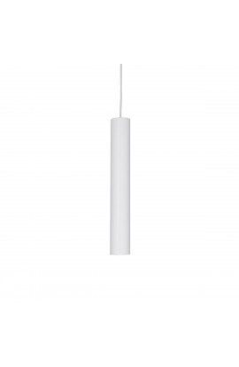 Sospensione al design moderno con struttura in metallo verniciato bianco, disponibile anche in diverse finiture,1 Luce (28W, GU10). 