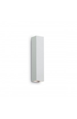 Applique al design moderno con struttura in metallo verniciato bianco, disponibile anche in diverse finiture,1 Luce (28W, GU10). 