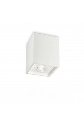 Plafoniera al design moderno con struttura in gesso, 1 Luce (35W, GU10). 