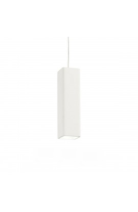 Sospensione al design moderno con struttura gesso, 1 Luce (35W, GU10). 