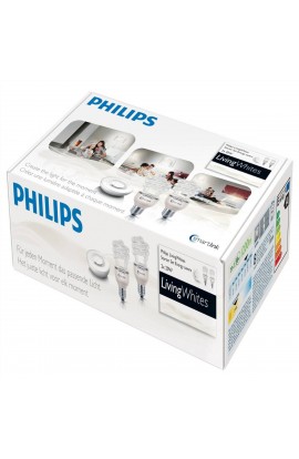 Philips Living  Whites Kit 92618700 2 Lampade + radiocomando e dimmer 