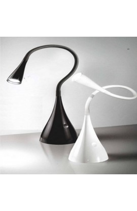 LAMPADA DA SCRIVANIA FLEX A LED 3W IN PLASTICA E METALLO.