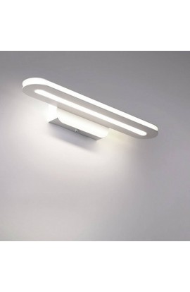 Applique da parete in metallo verniciato e policarbonato, 1 luce 15W a LED ( 1500Lm, 3000°K ) 