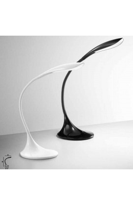 Moderna Lampada da tavolo in materiale plastico flessibile, Luce a Led 4.5W ( 480lm - 3000°k ) interruttore Touch e dimmer 