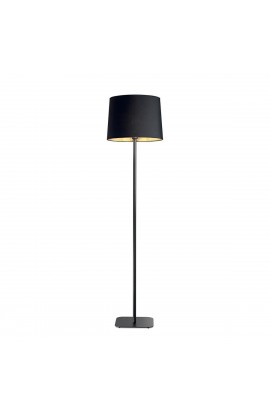 Piantana dal design moderno con struttura in metallo verniciato disponibile in varie colorazioni, 1 luce (E27, 60W),   